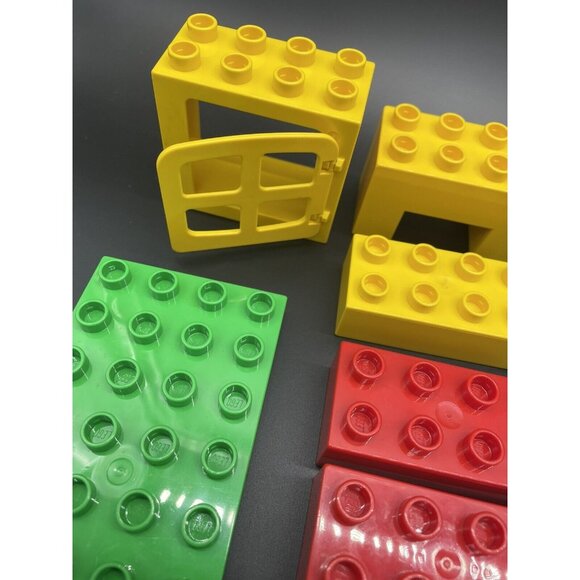 Lego Duplo Lot Toddler Blocks Mixed 95 Pieces Primary Bright Colors Learning Toy - Picture 10 of 10